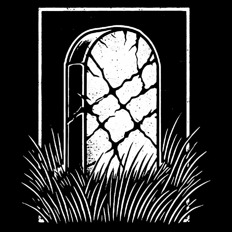 Conception de pierre tombale du mode Détente éternelle