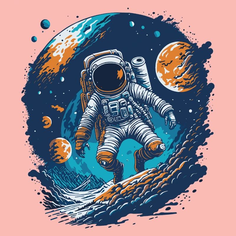 Astronaute dans l’espace