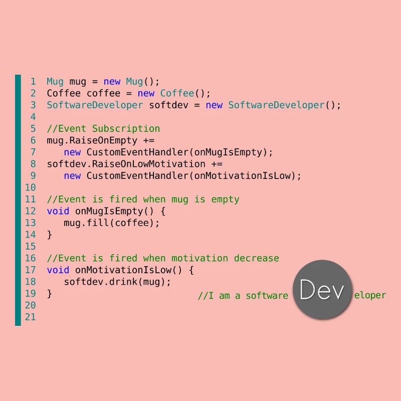I am a Software Developer