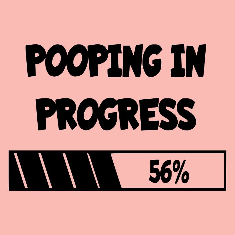 Poop in the making, progress *
