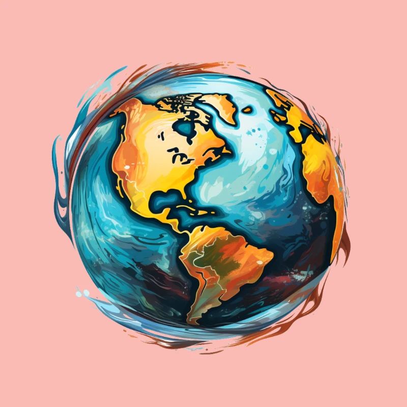 Globe in motion