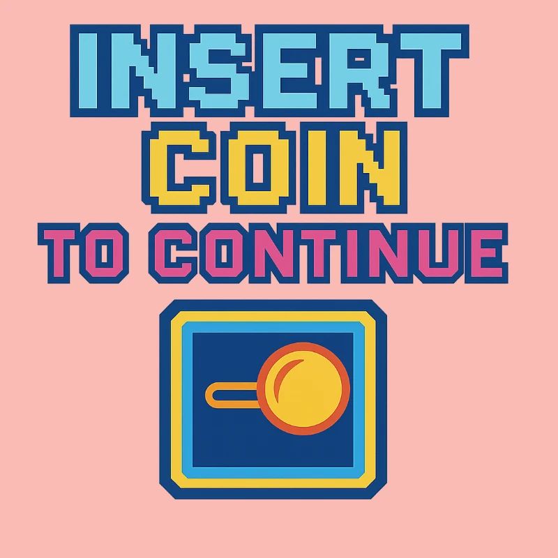 Retro Pixel Arcade Game Design