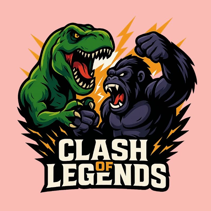 Dino vs. Gorilla