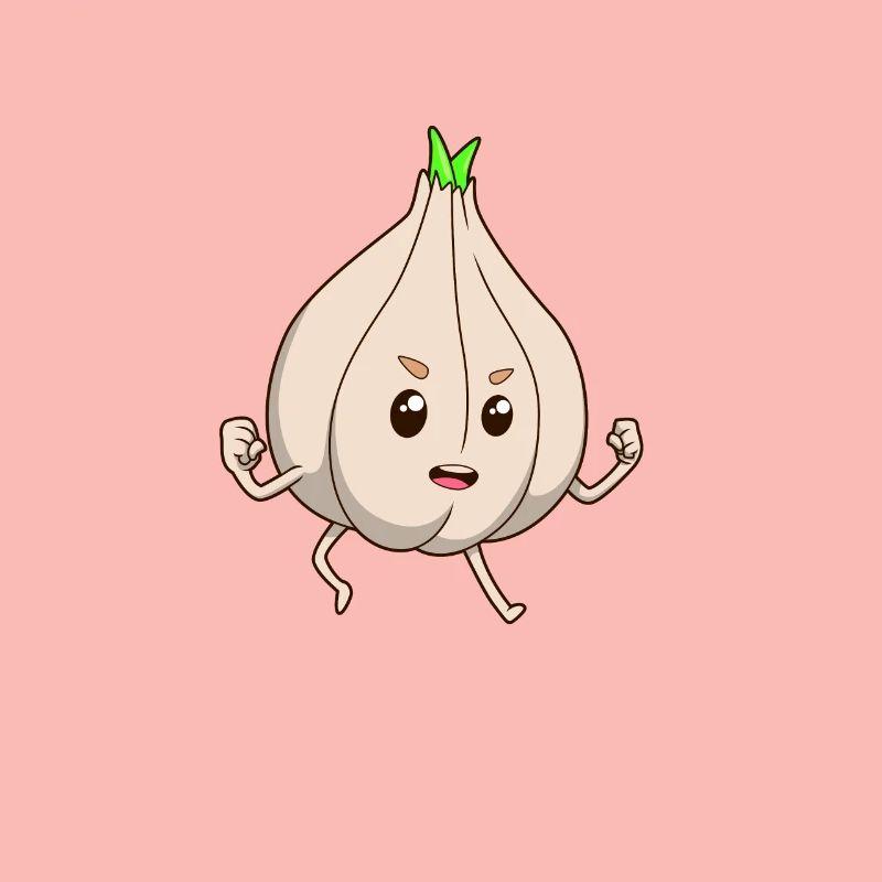 Comic Knoblauch