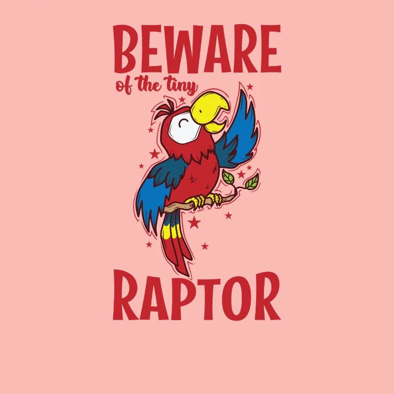 Beware of the tiny Raptor Papagei Tier Vogel