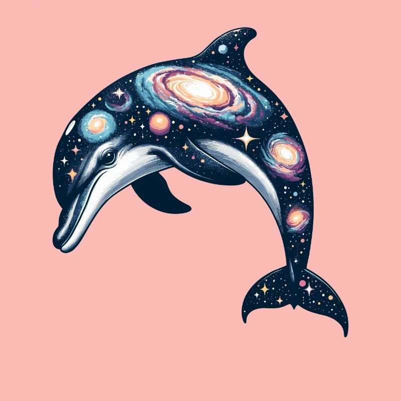 Dolphin Space Galaxy Universe