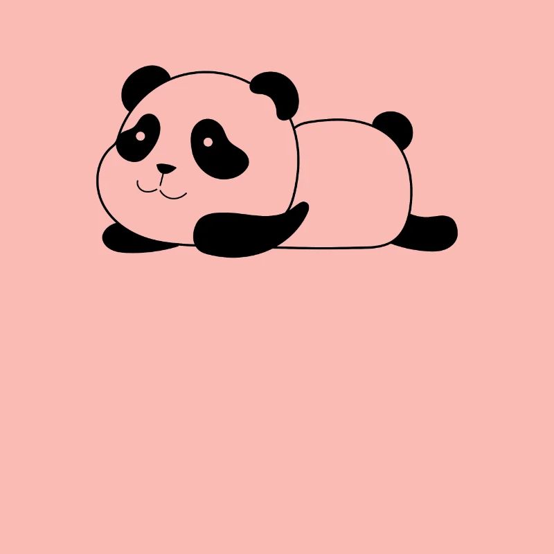 lazy panda