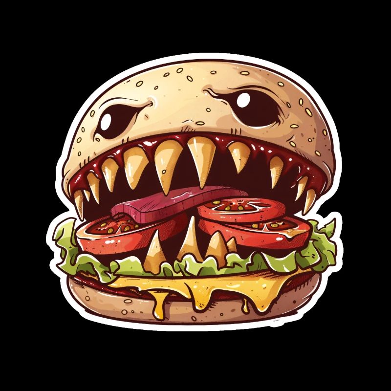 Carnivorous Cheeseburger – Monster Burger