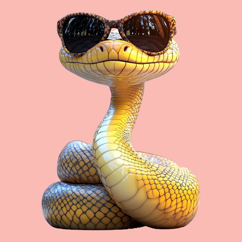 Serpent Python Cobra Mamba Serpent à sonnettes Serpent