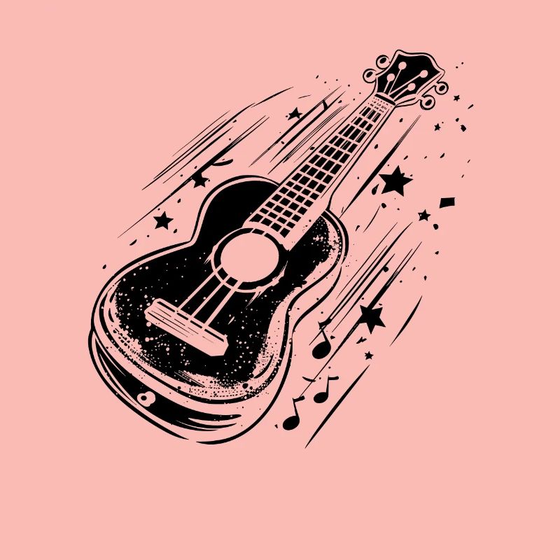 Ukulele Drawing