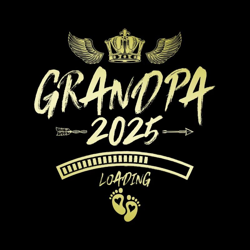 Opa 2025 Loading Grandpa Spruch