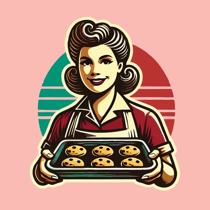 Nostalgic Baking Experience Retro