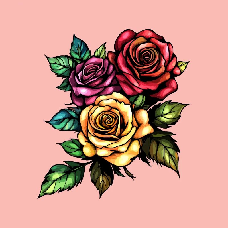 Roses Fleurs Amour