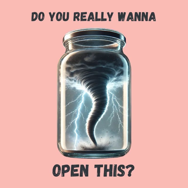 Tornado. Sind Sie sicher, dass Sie IT eröffnen möchten?