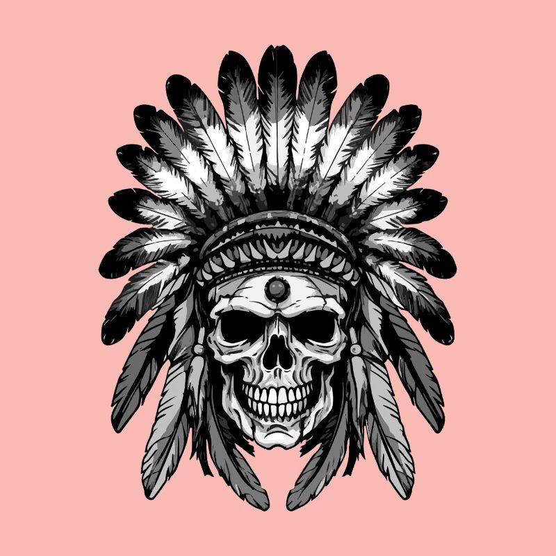 Crâne d’Indien Apache