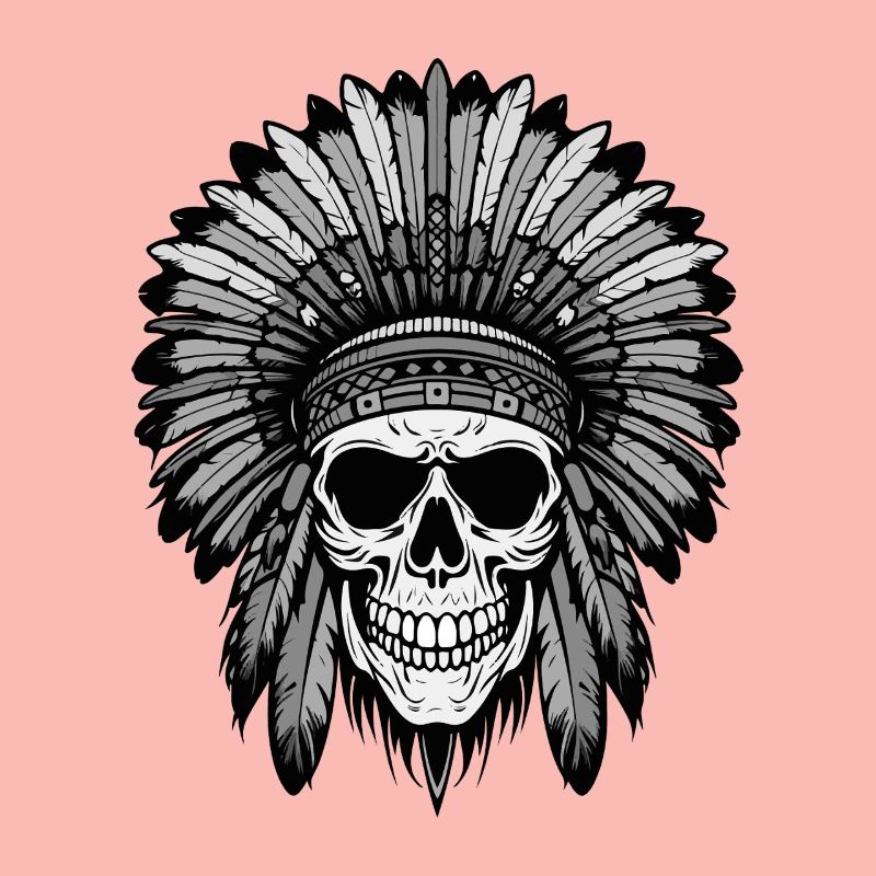 Crâne de chef indien Apache