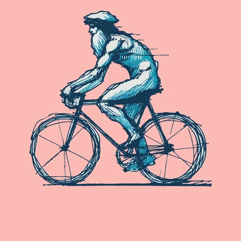 Cycling Bicycle Artwork