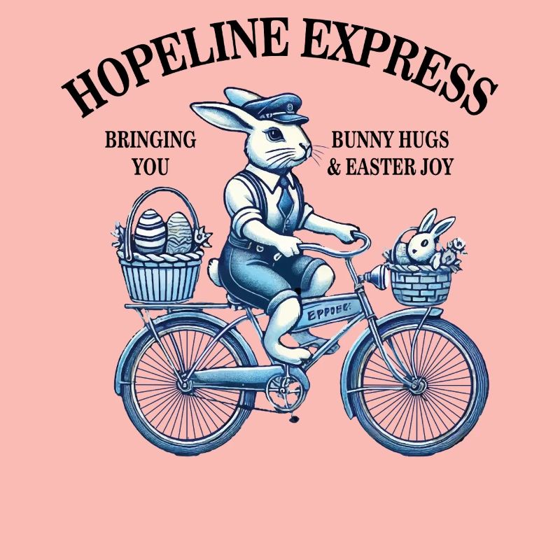 Easter Bunny Hugs & Easter Joy Retro Style