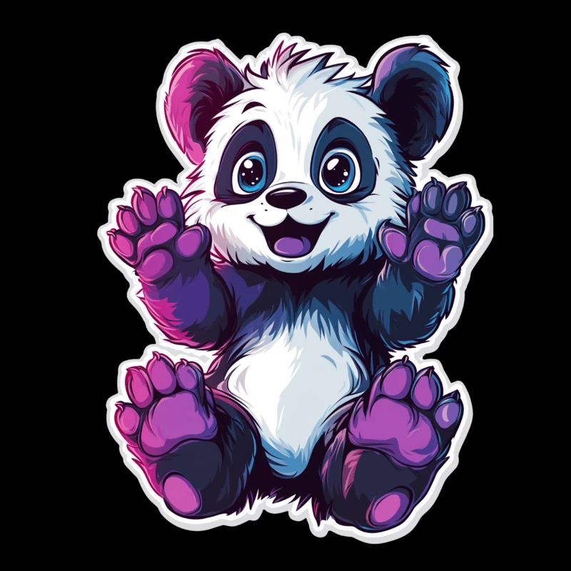 Ours panda mignon