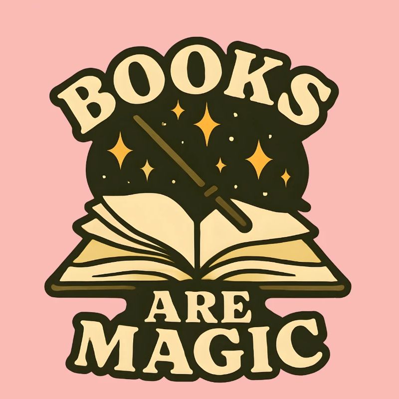 Magic Book Spell Illustration
