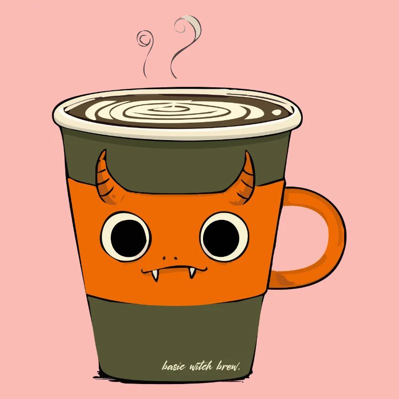 Basic Witch Brew | Funny Demon Coffee Mug