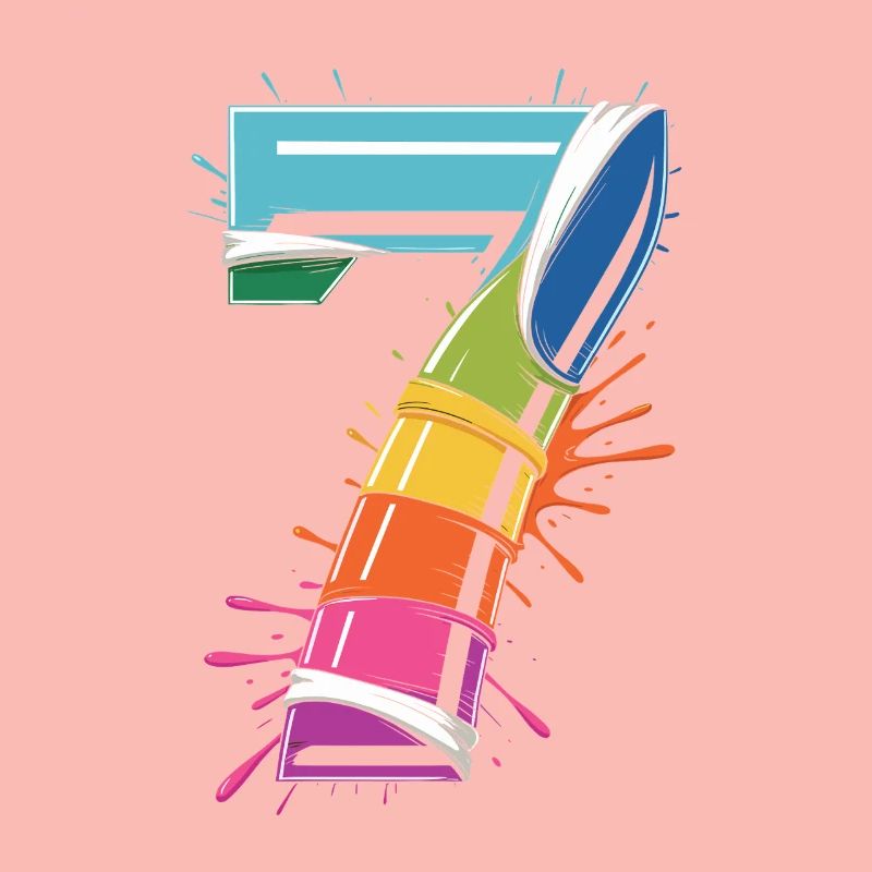 Rainbow7 Splash Design