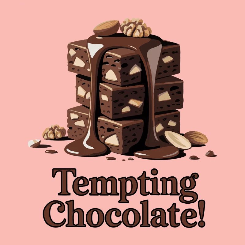 Tempting Chocolate Stack