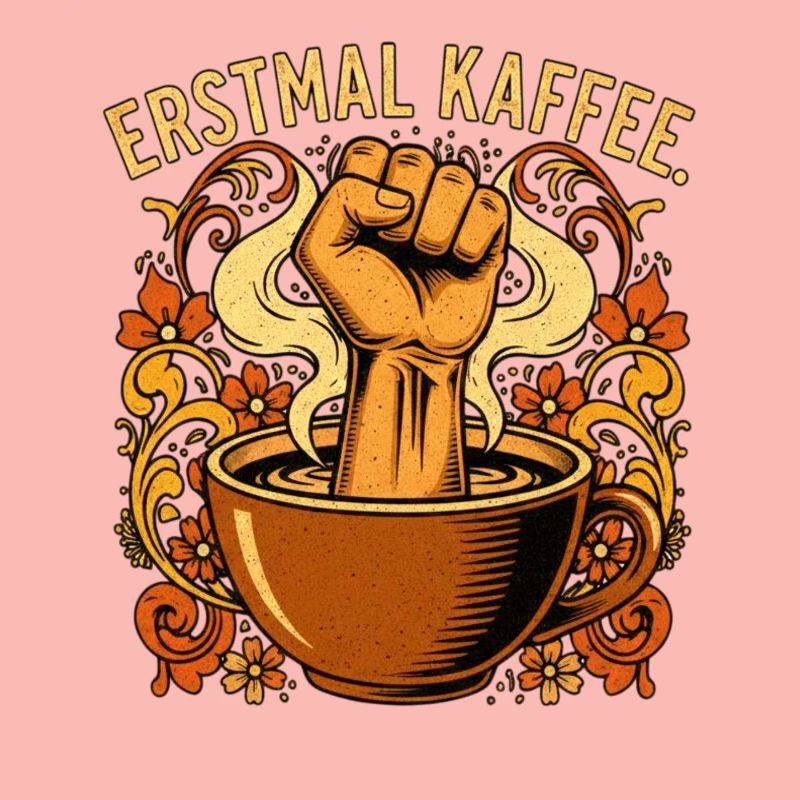 Erstmal Kaffee Faust Statement