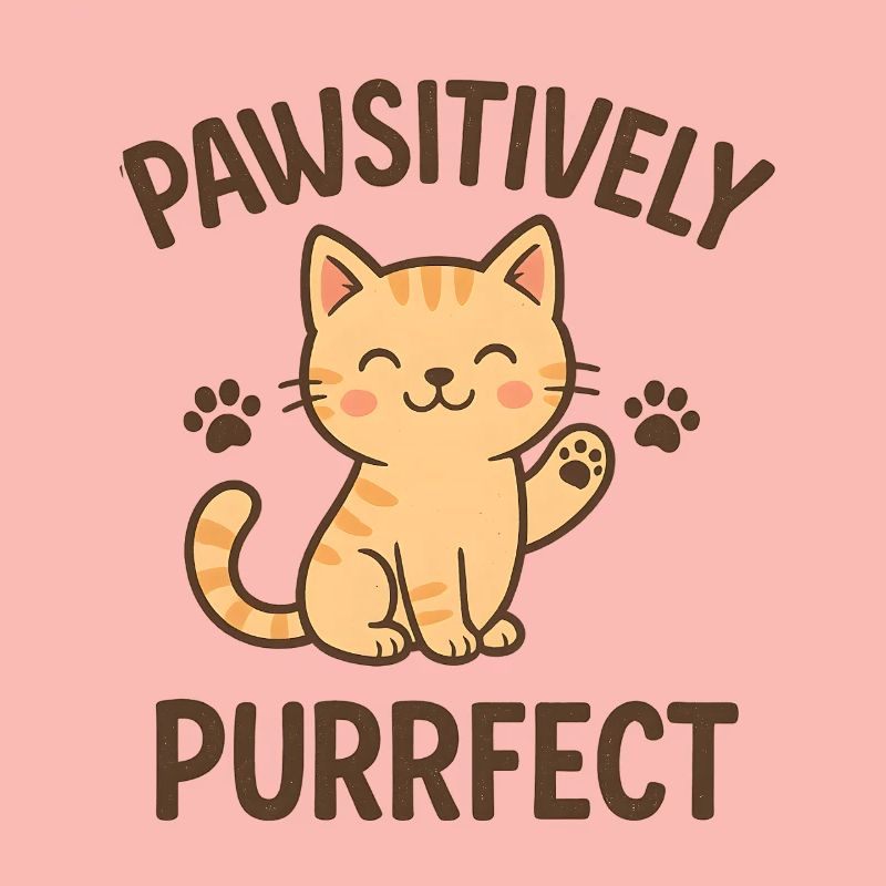 Conception Pathsitively Purrfect Cat