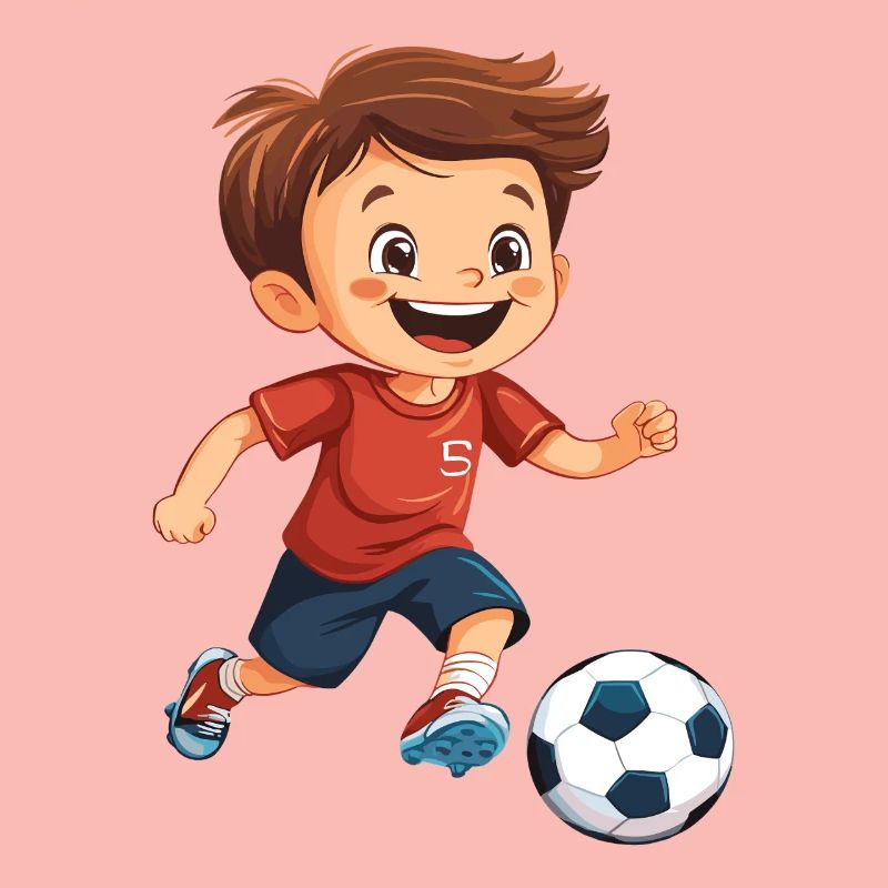 Kicker JungeFußball