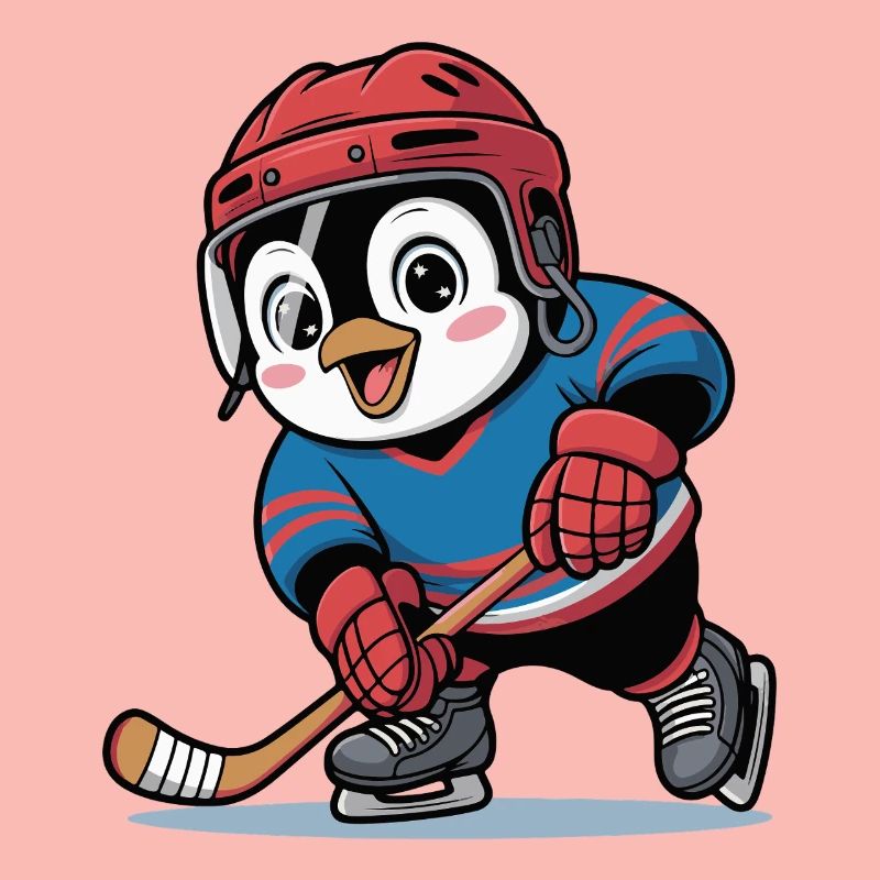 Pinguin Eishockeyheld