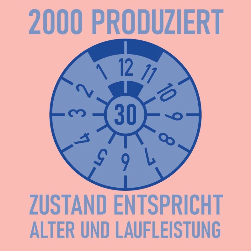 2000 Geboren 30. Geburtstag Auto Tuning