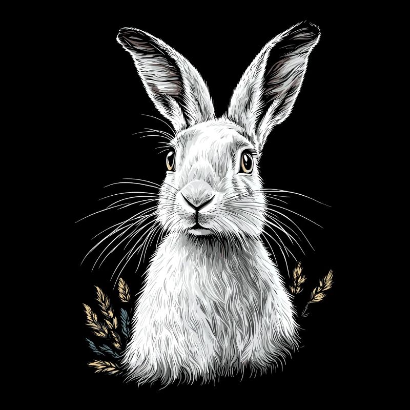 Mountain Rabbit Arctic Hare Albino Rabbit White Rabbit