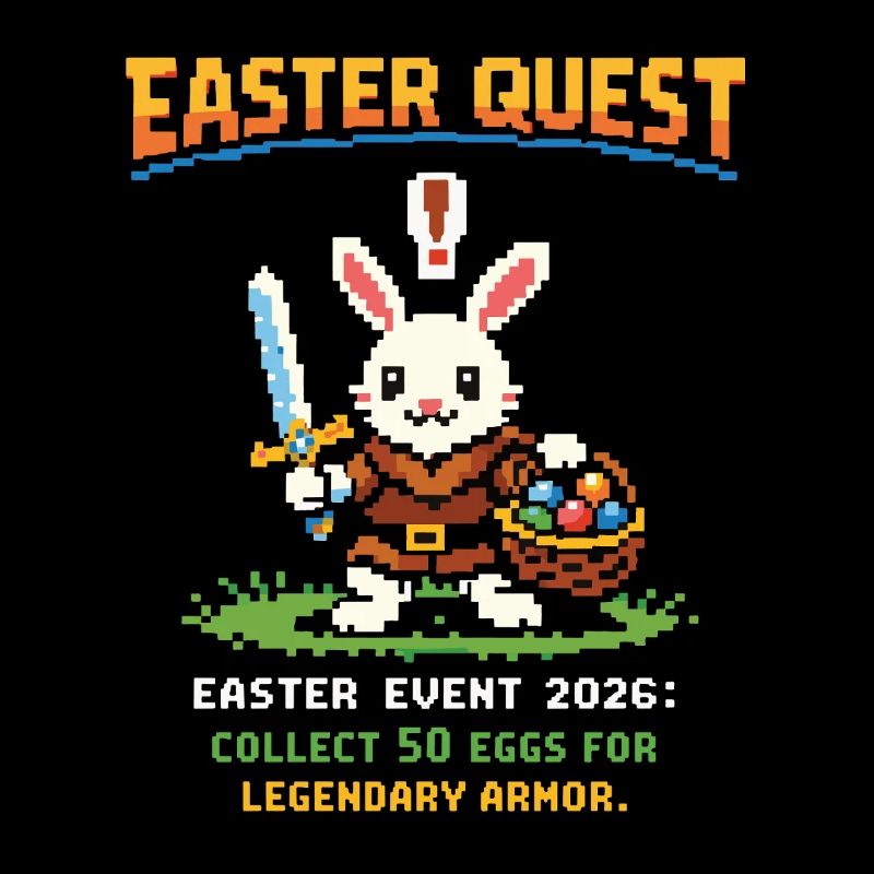 Easter Quest Pixel Bunny