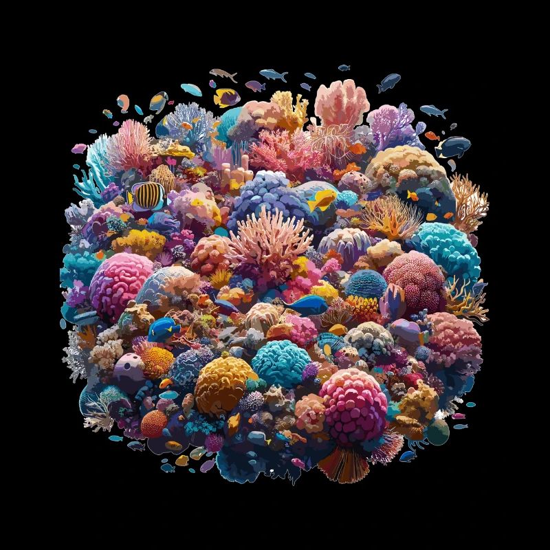 Korallenriff Farbmeer