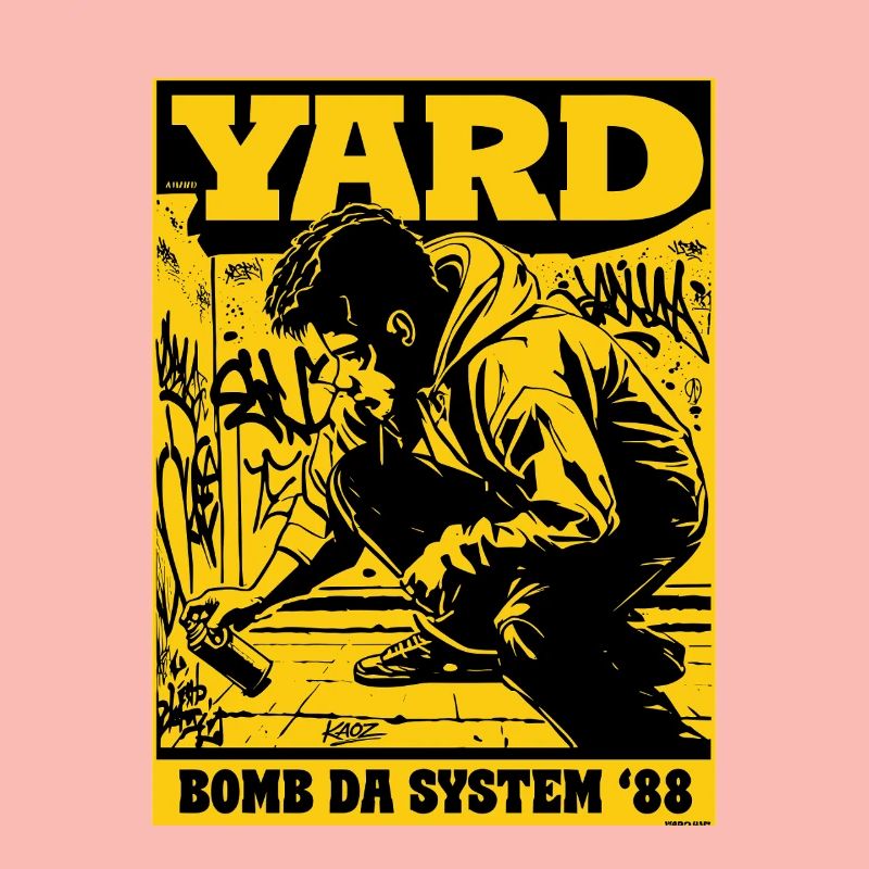 yard_graffitiYard Bomb Da System 88 Graffiti Poste
