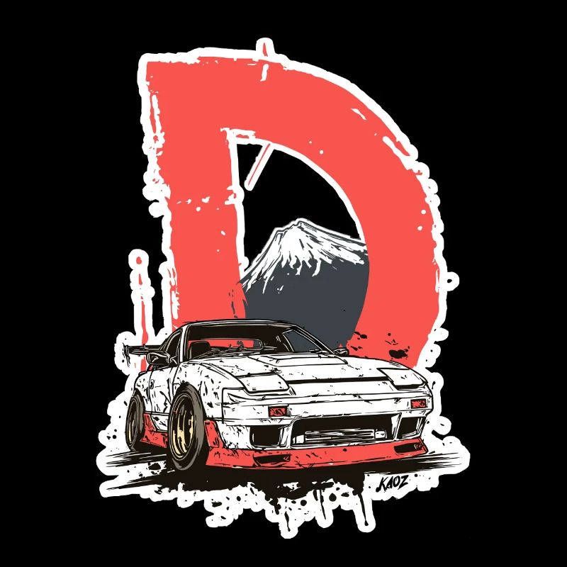 D Drift Mount Fuji Autografik