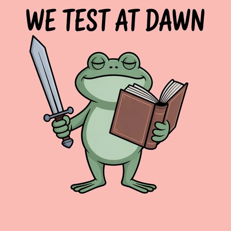 Dawn Quest Frog Sword & Book