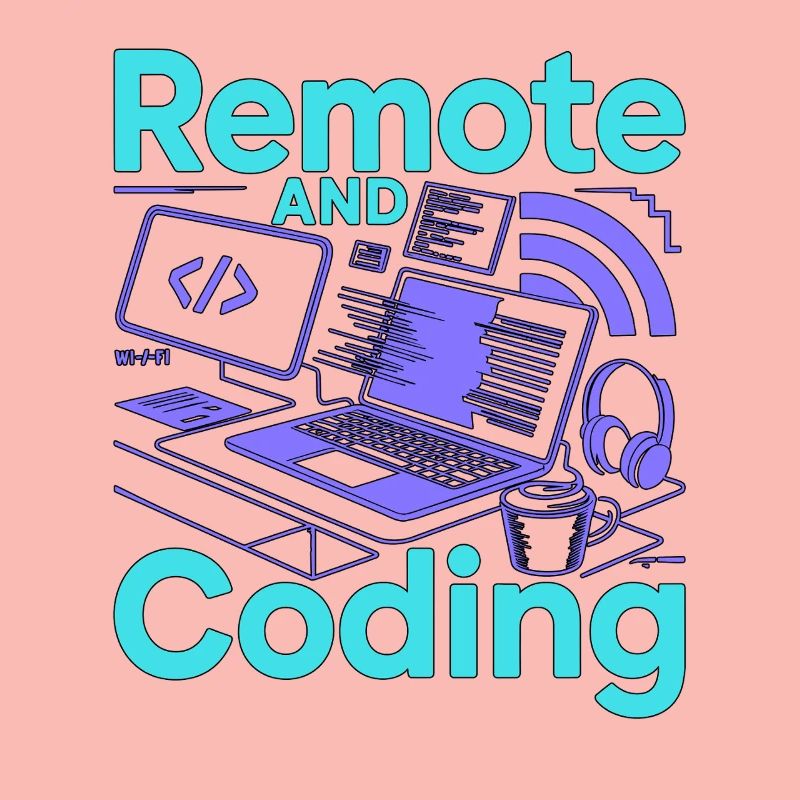 Remote Developer Remote And Coding Web Programmer