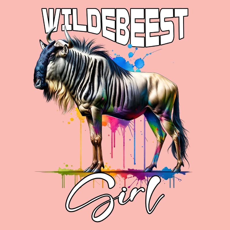 Wildebeest Mädchen Gnu