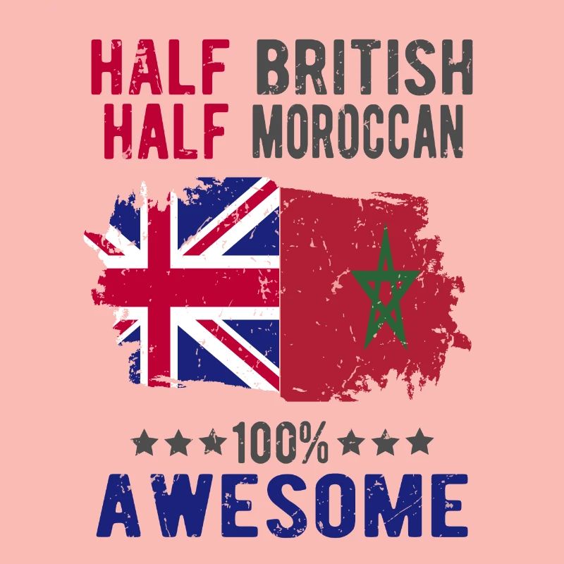 Half British Half Moroccan