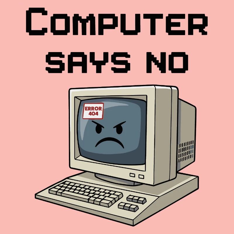 Retro Computer 404 Error