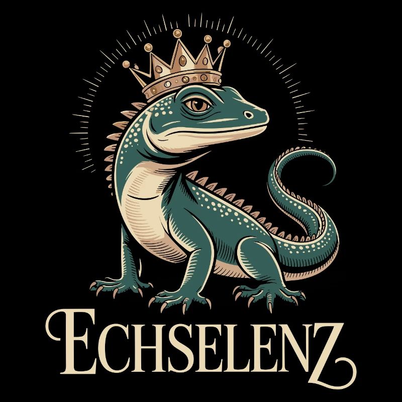 Echselenz Lustige Echse