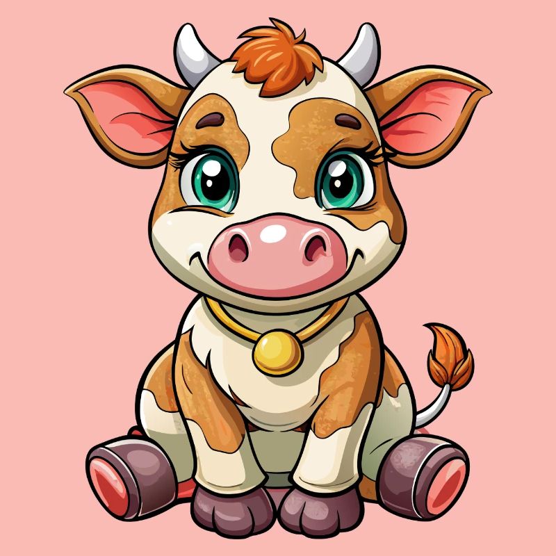Bébé vache