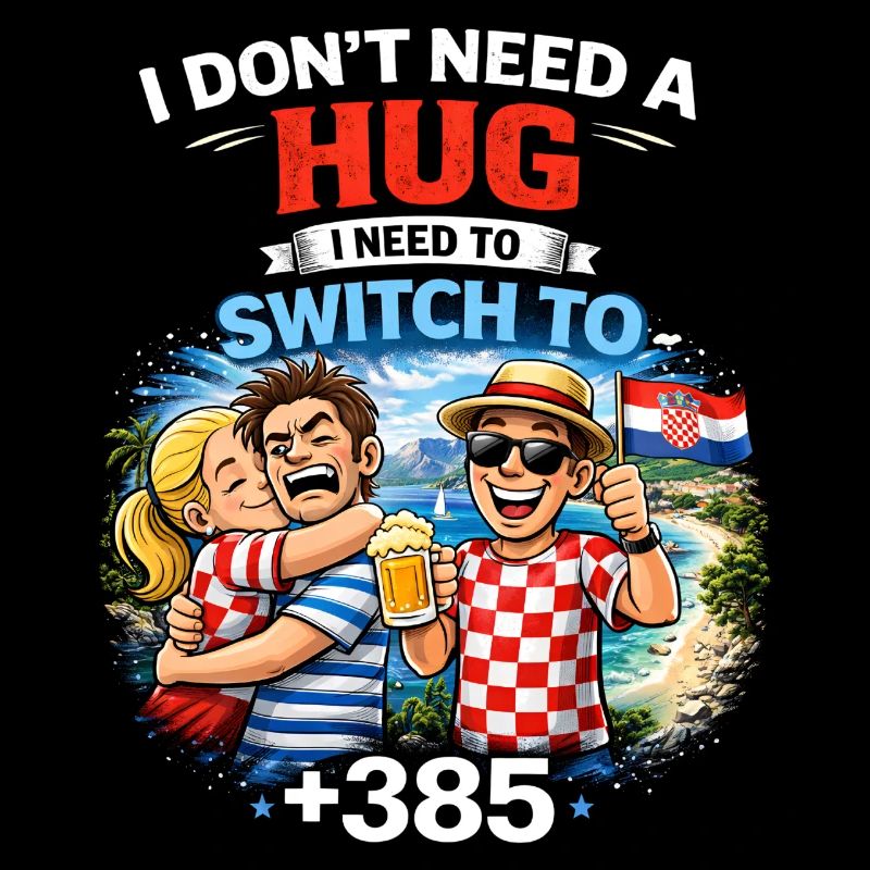 No Hug, move to Croatia +385