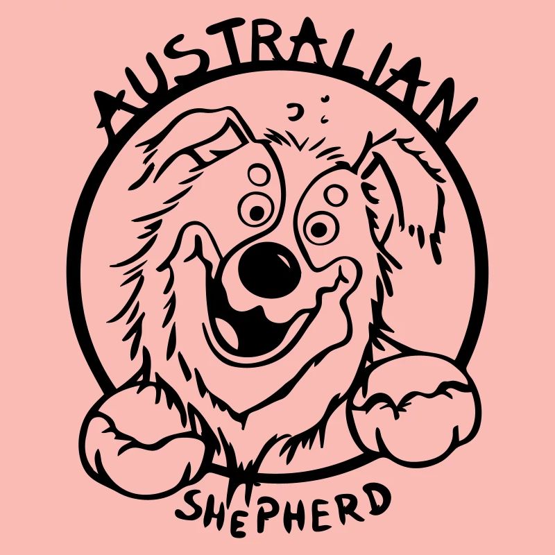 Funny Australian Shepherd