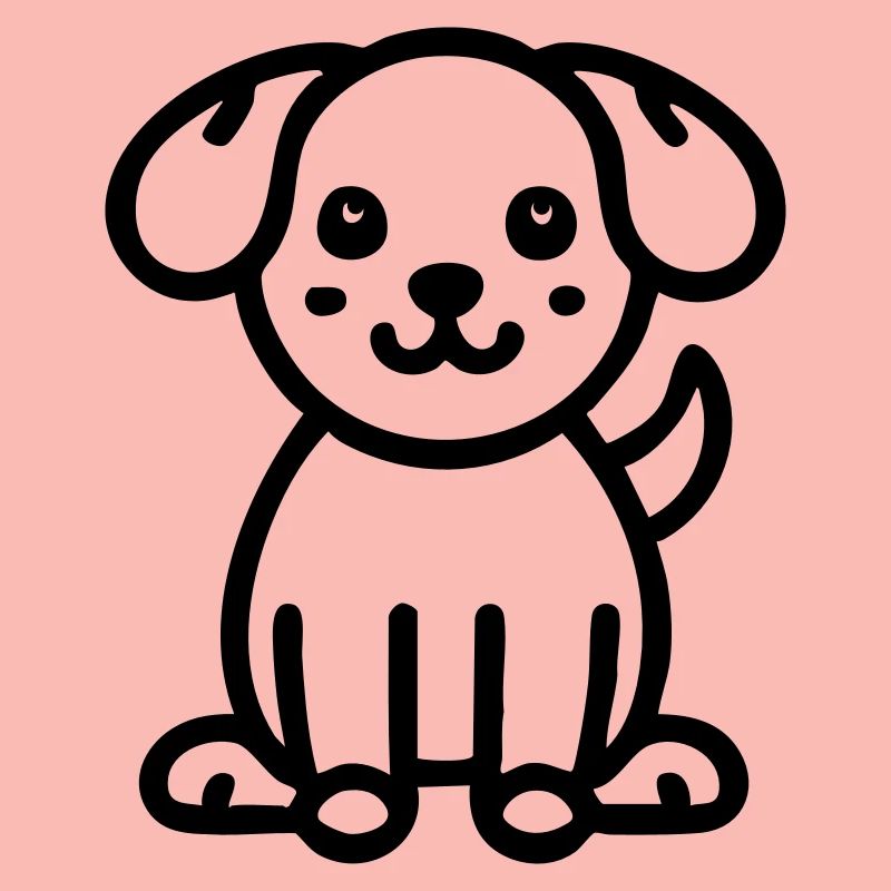 chiot mignon chien chien