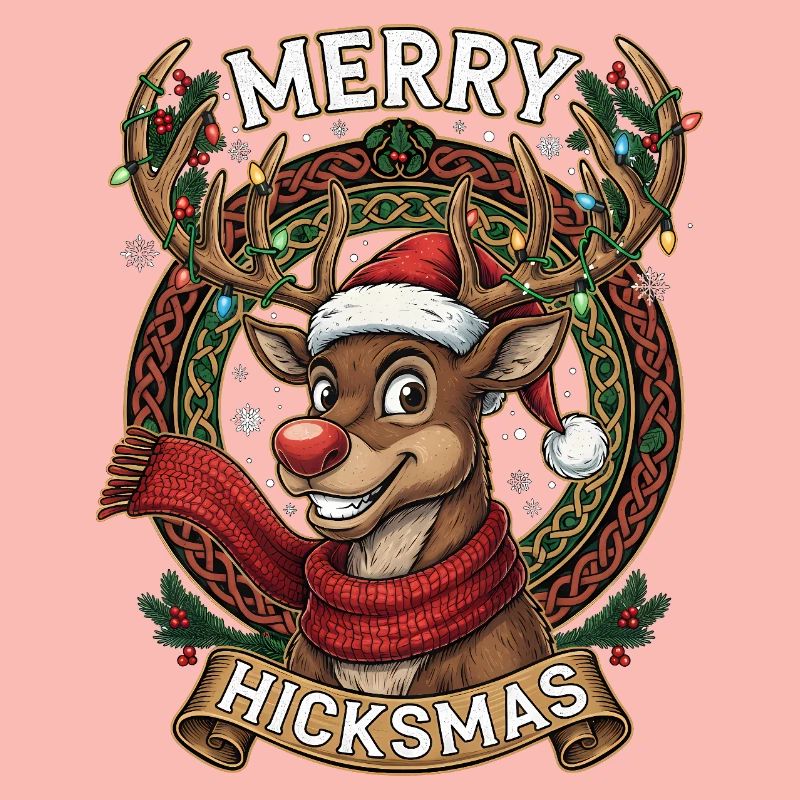 Rentier Rudolph Comic - Weihnachtsgeschenk