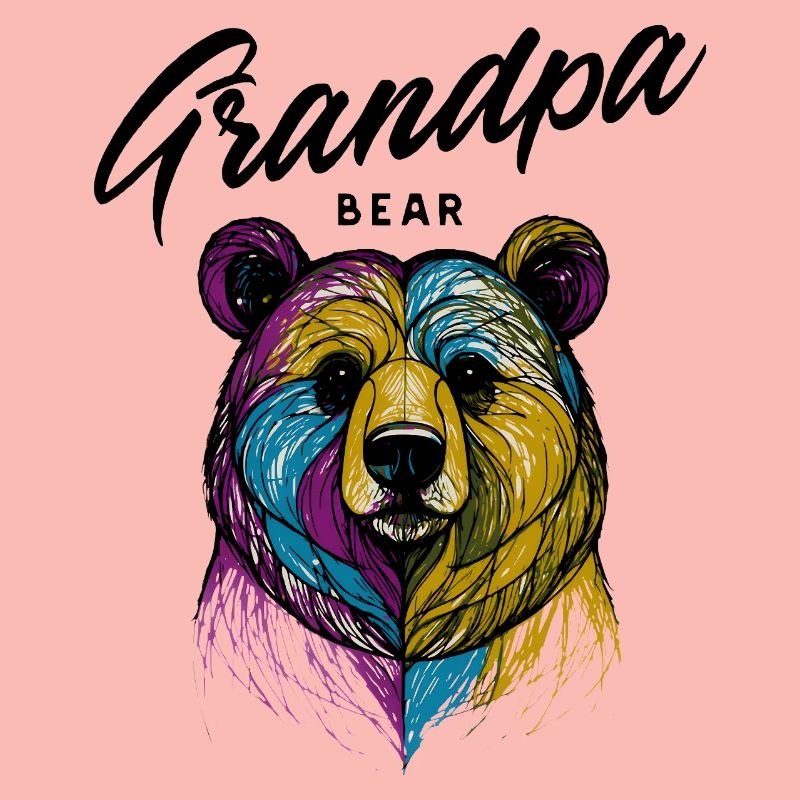Rainbow Bear Split Opa Bär