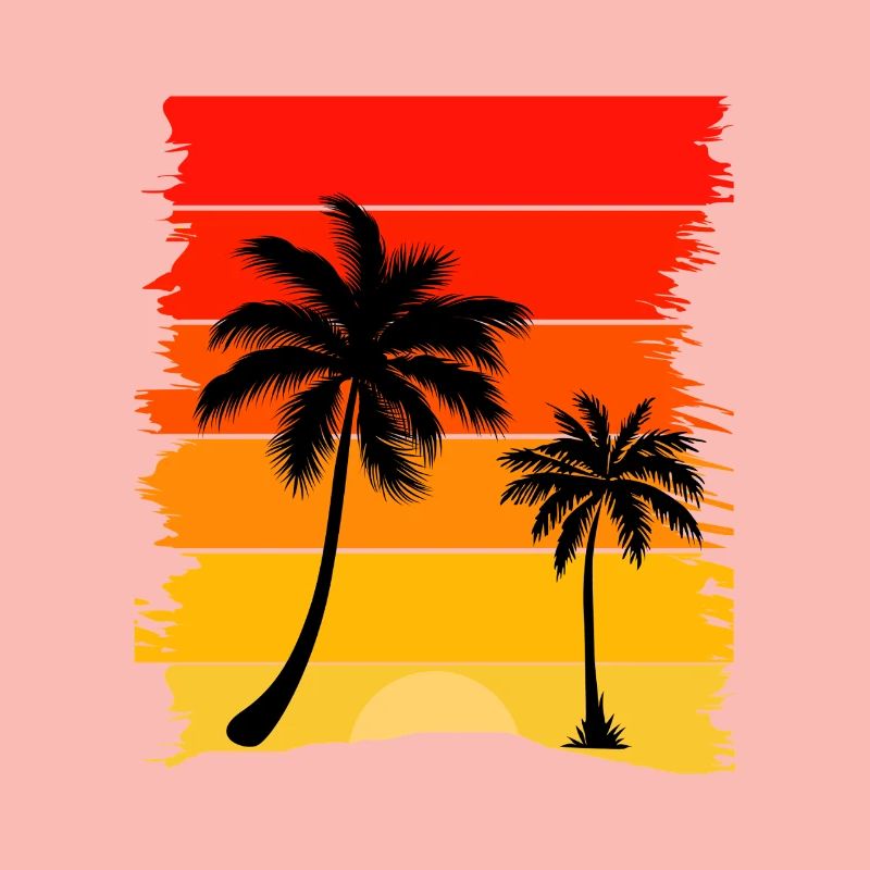 Palmier Sunset Éclat